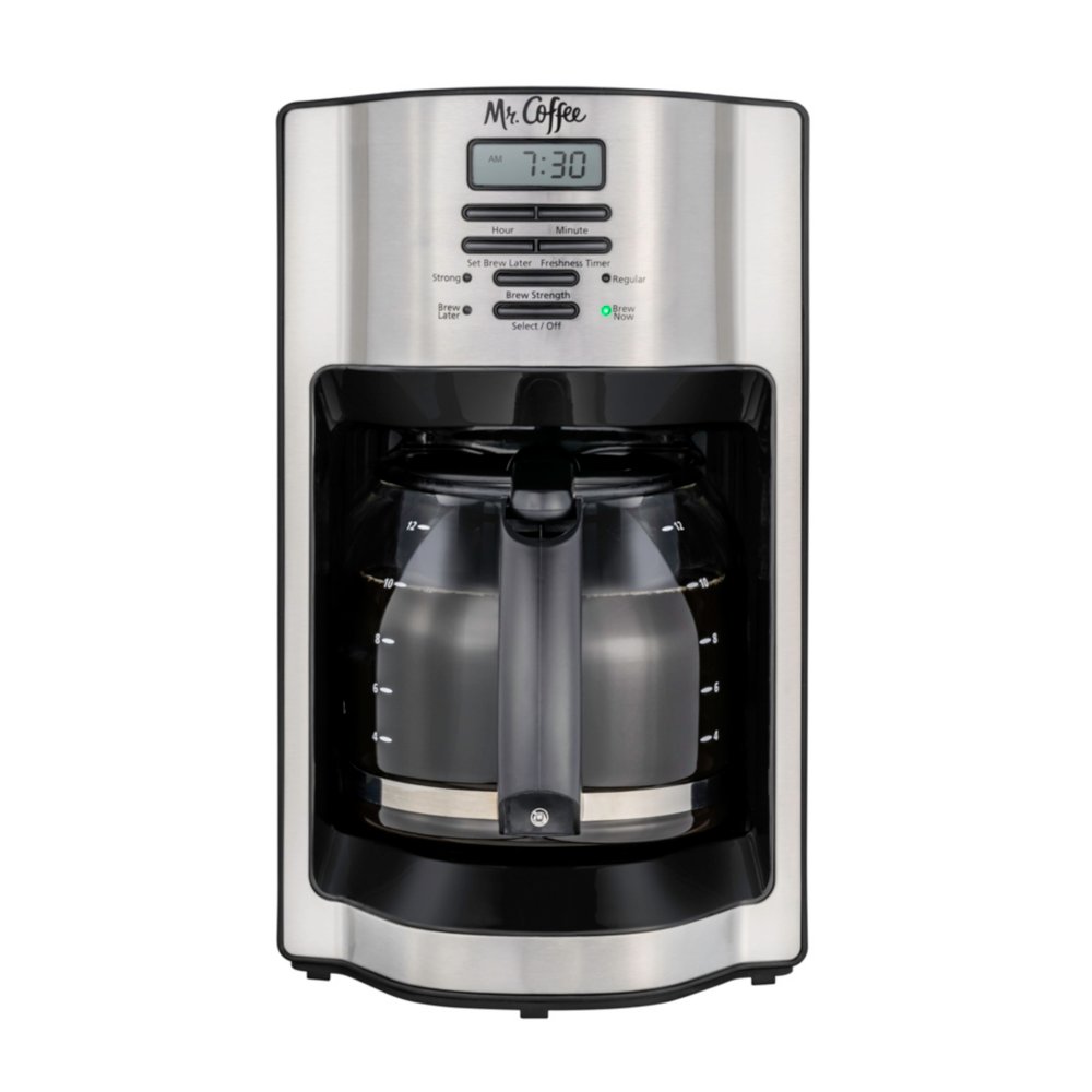 Mr. Coffee 12 Cup Programmable Coffee Maker with Rapid Brew System